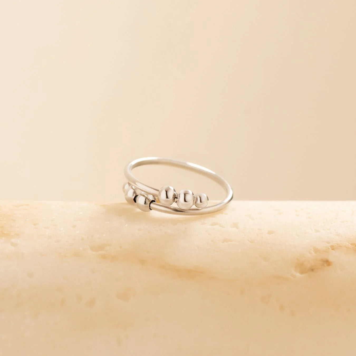 Seyelle 4-Bead – Justerbar antistress-ring