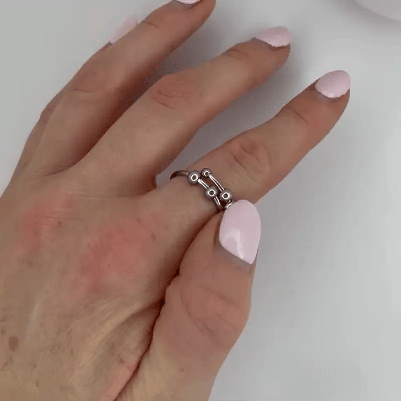 Seyelle 4-Bead – Justerbar antistress-ring