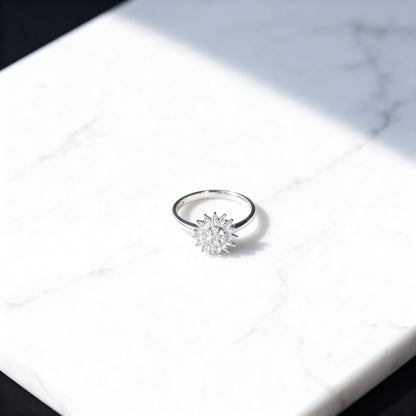 Seyelle Flower - Snurrande antistress ring